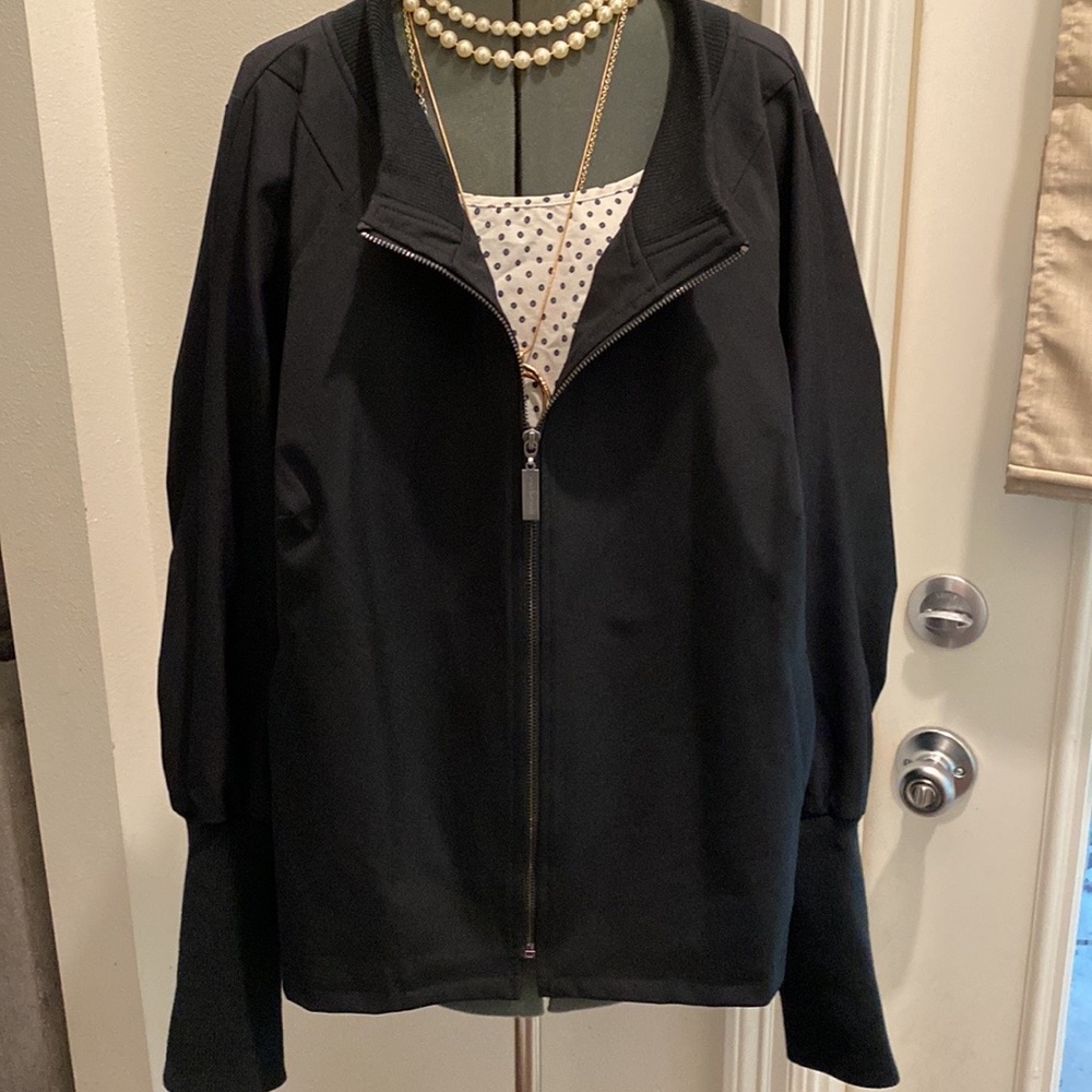 Peace Love World 24W black jacket coat